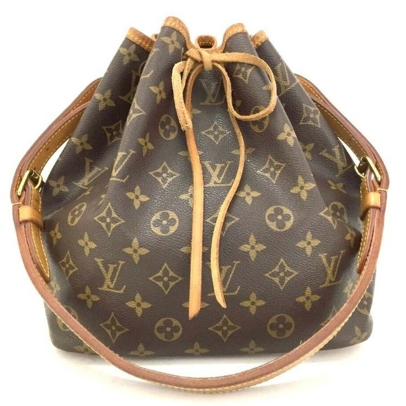 Louis Vuitton Handbags - 100% Louis Vuitton Monogram Petit Noe Drawstring